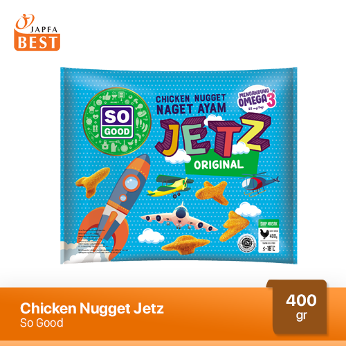 Nugget Ayam Jetz So Good 400 gr - Chicken Nugget Jetz So Good 400 gr
