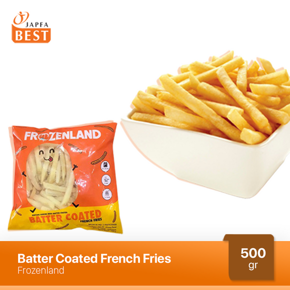 Kentang Goreng / Batter Coated French Fries Frozenland 500 gr