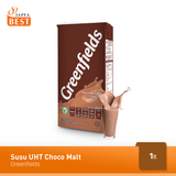 Susu UHT Choco Malt Greenfields 1 L