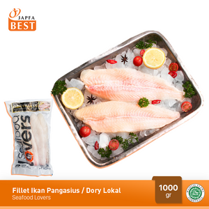 Fillet Ikan Pangasius / Ikan Patin / Dory Lokal Seafood Lovers 1000 gr
