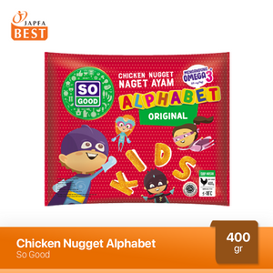 Nugget Ayam Alphabet So Good 400 gr