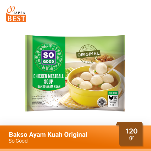 Bakso Ayam Kuah Original So Good 120 gr