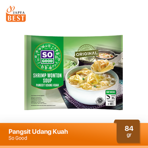 Pangsit Udang Kuah / Shrimp Wonton Soup So Good 84 gr