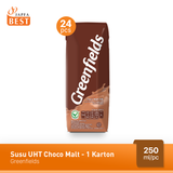Susu Greenfields UHT Choco Malt 250 ml - Isi 24 pcs