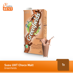 Susu UHT Choco Malt Greenfields 1 L