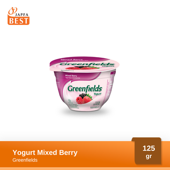 Greenfields Yogurt Rasa Mixed Berry 125G
