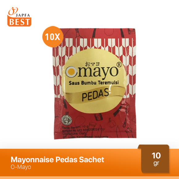 Mayonaise Pedas Omayo [10 Sachet x 10gr]